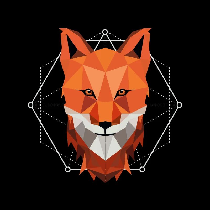 Renard low poly