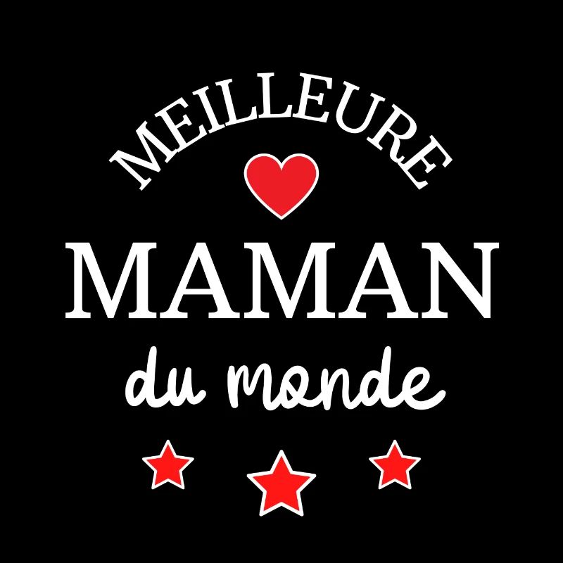 Meilleure Maman du monde blanc