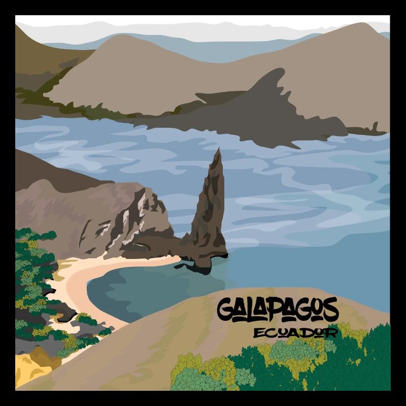 Galapagos landscape