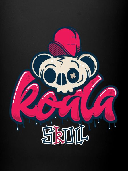 Koala Skull Graffiti