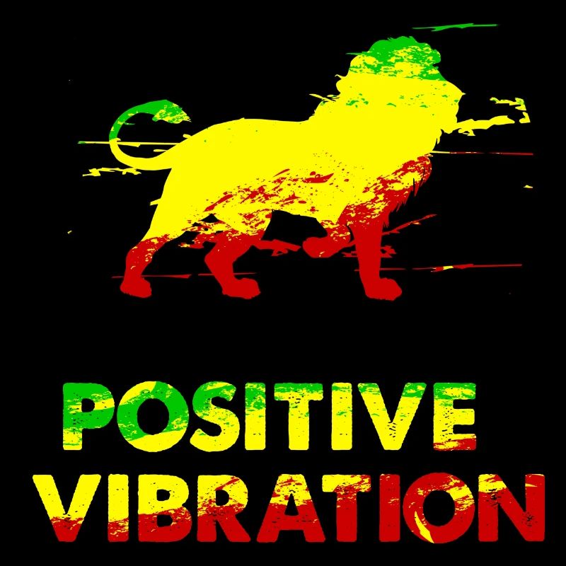Lion Positive vibration Rasta raggae