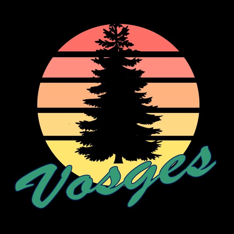 Vosges Sapin couché Soleil