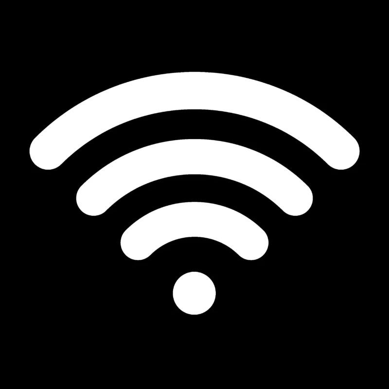 Hotspot - wifi - blanc