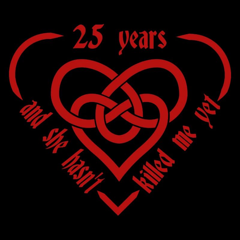 Silver Wedding 25th Anniversary Men Gift Idea