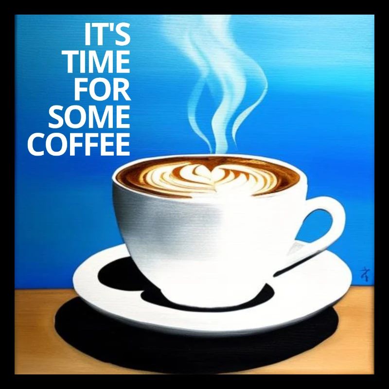 Il est temps de prendre un café