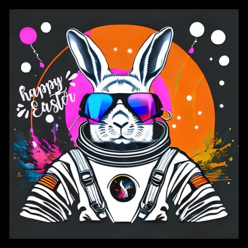 Astronauten-Hase