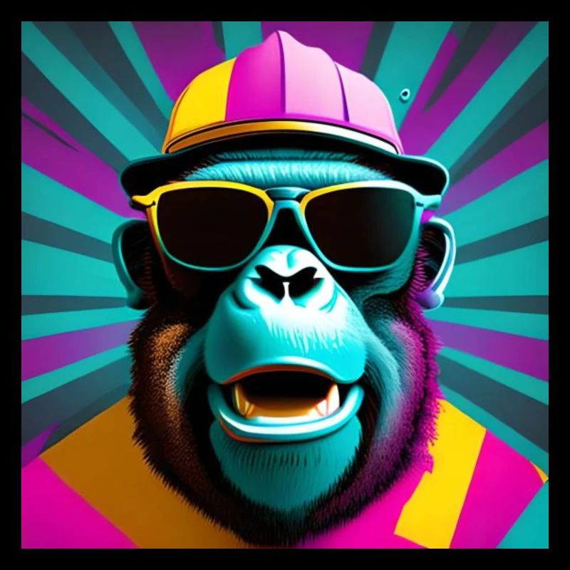 Singe dans le club