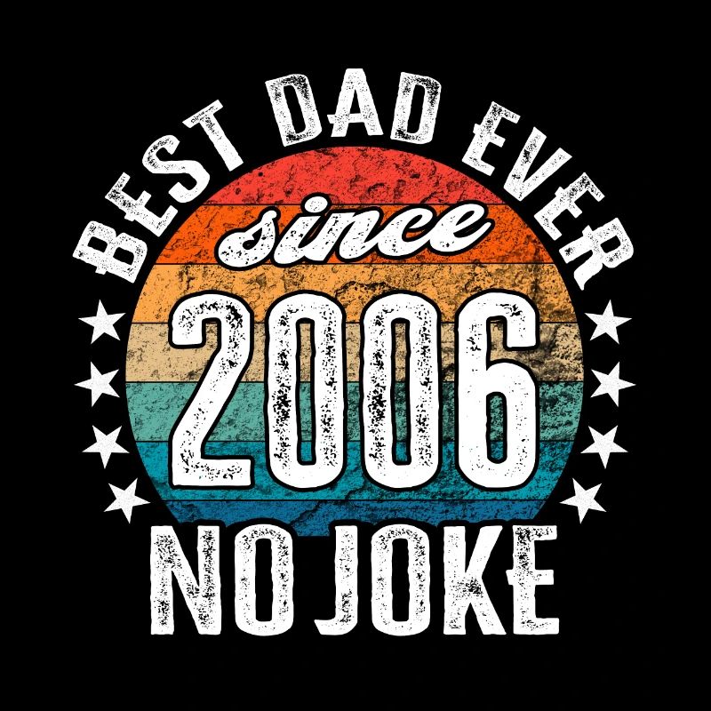 Bester Papa der Welt seit 2006 No Joke