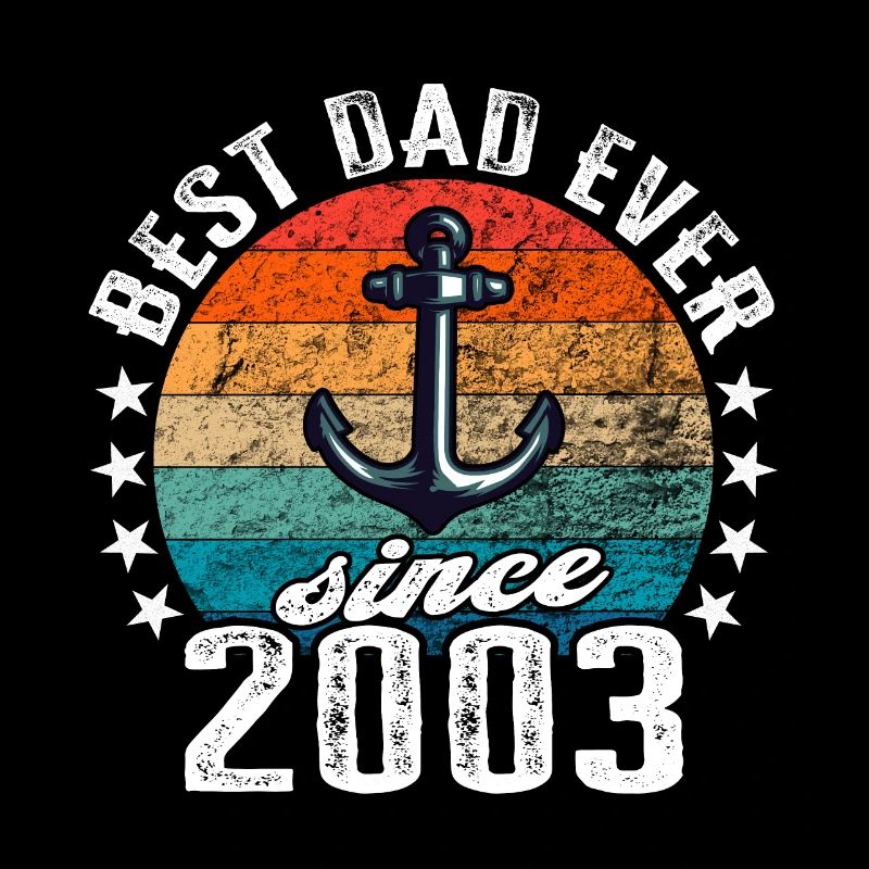 Bester Papa der Welt seit 2003 Anker