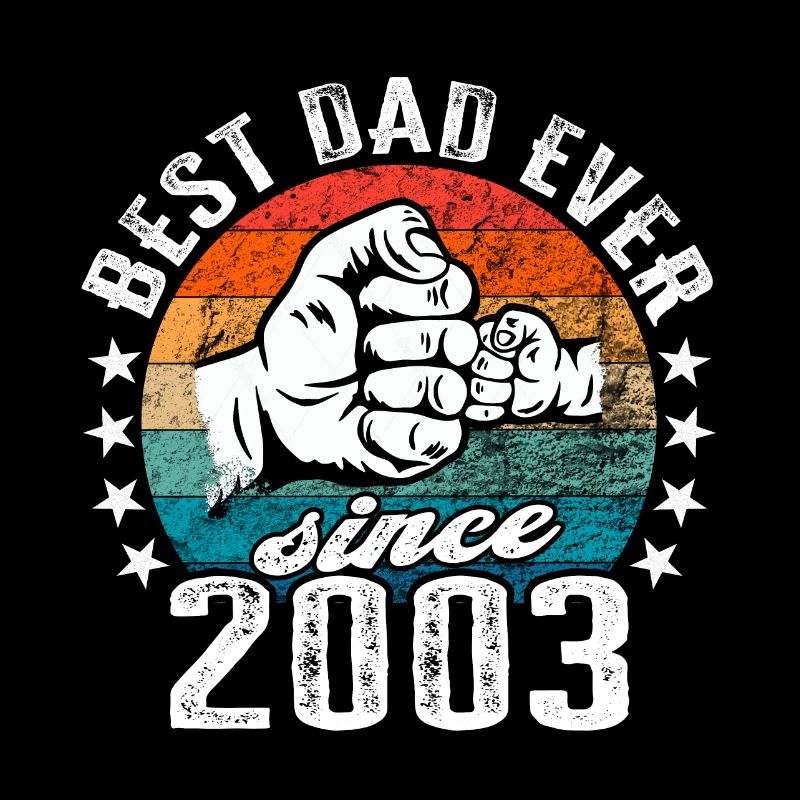 Bester Papa der Welt seit 2003 Vatertag