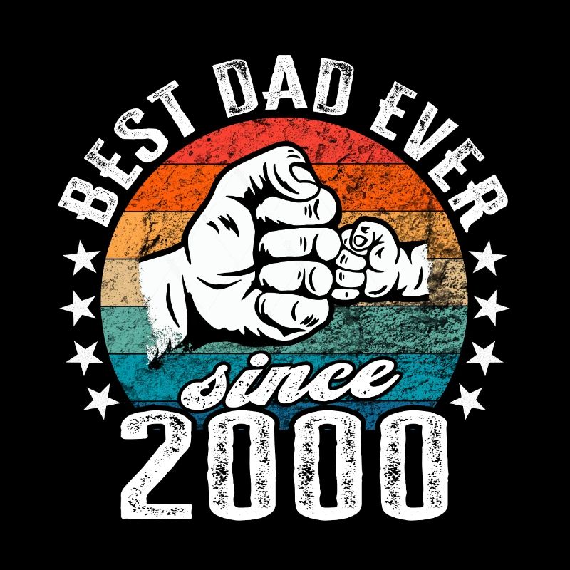 Bester Papa der Welt seit 2000 Vatertag