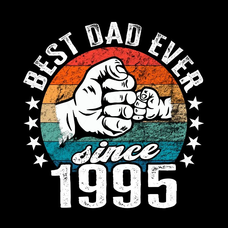 Bester Papa der Welt seit 1995 Vatertag