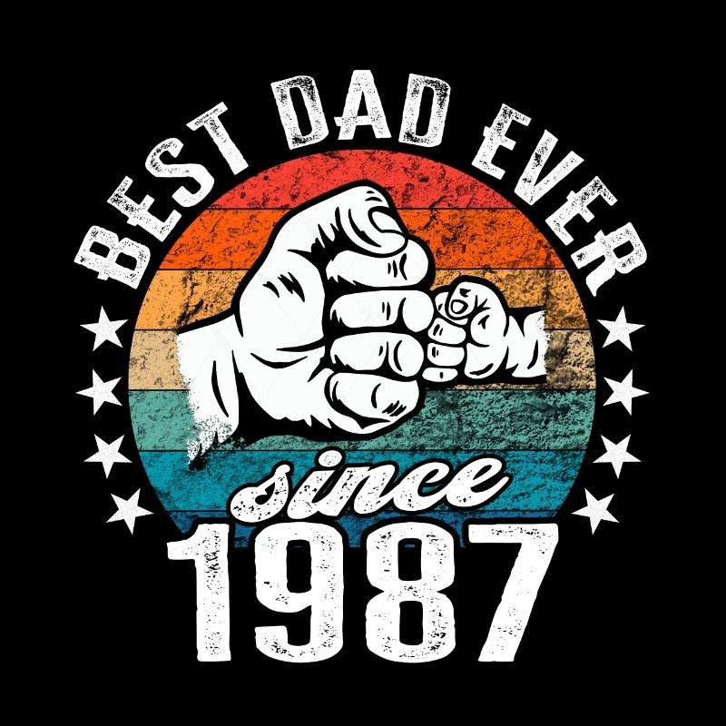 Bester Papa der Welt seit 1987 Vatertag