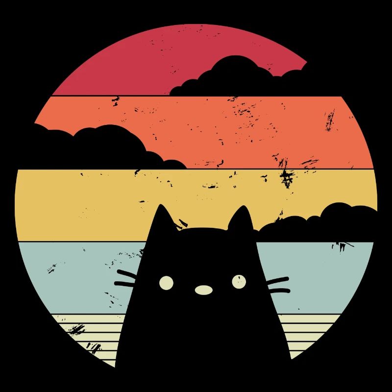 Katze Retro