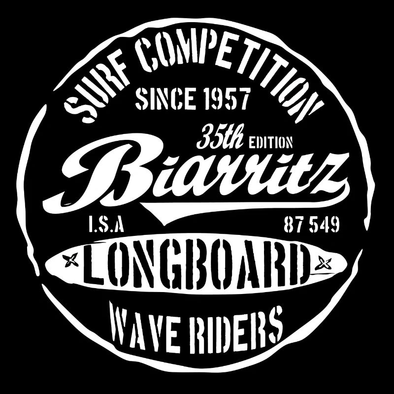 Biarritz longboard competition