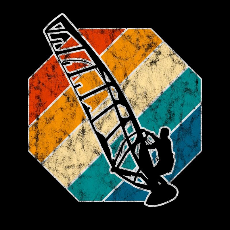 Windsurfing Retro Surfing Windsurfer Windsurfing