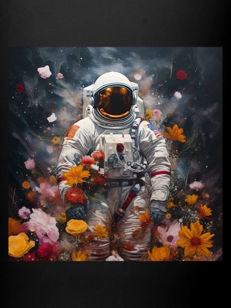 L’astronaute fleurit Infinity