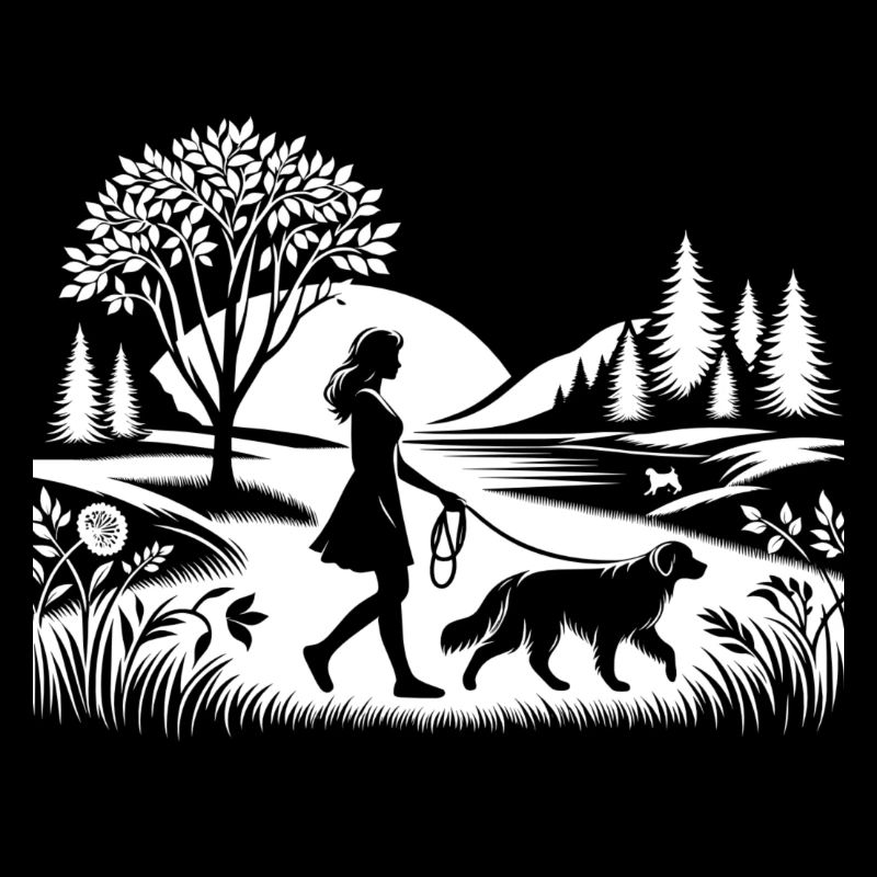 Dans la nature avec le Golden Retriever
