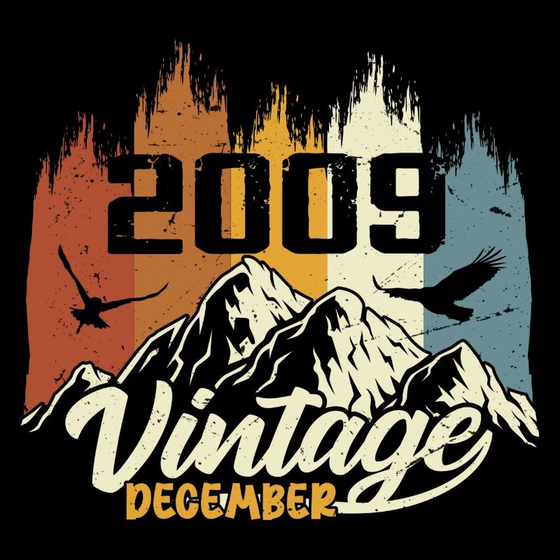 Geburtstagsgeschenk geboren im Dezember 2009