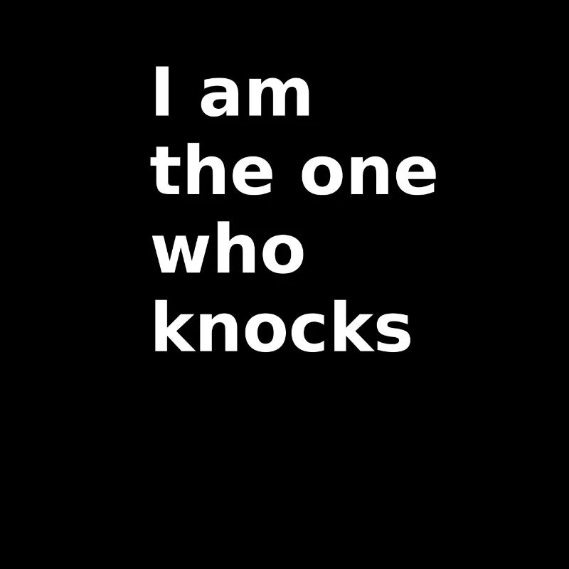 I am the one who knocks walter white