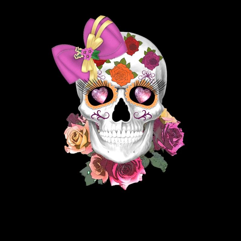 Cinco De Mayo Lady Sugar Skull