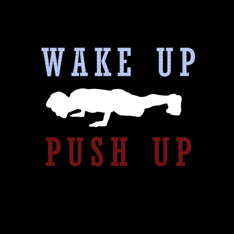 Push up Motivation mit Bild und Spruch