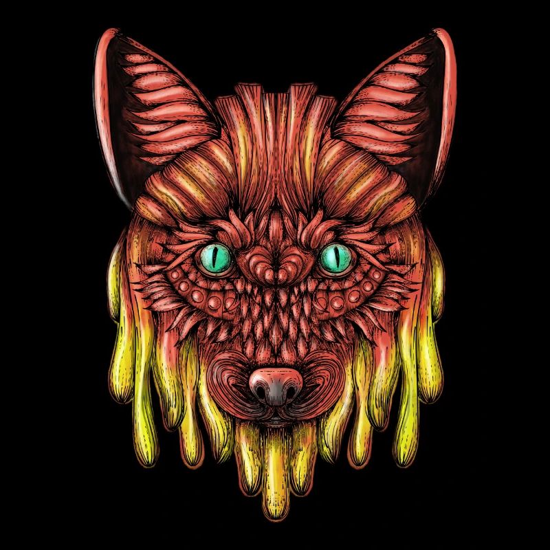 Schmelzender Fuchs