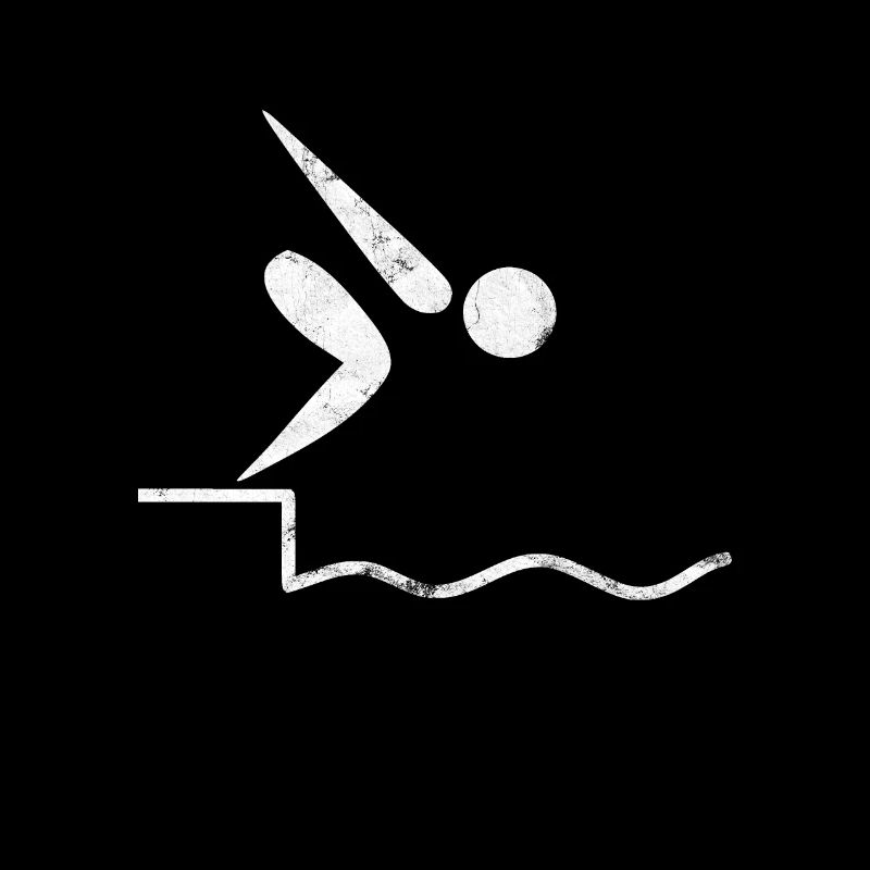 Nageur compétition de natation