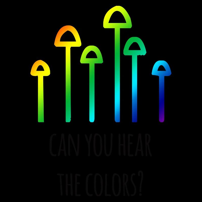 Psilos champignons multicolores hallucinogènes