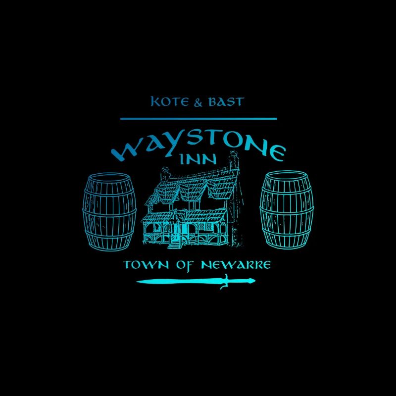 Waystone blau
