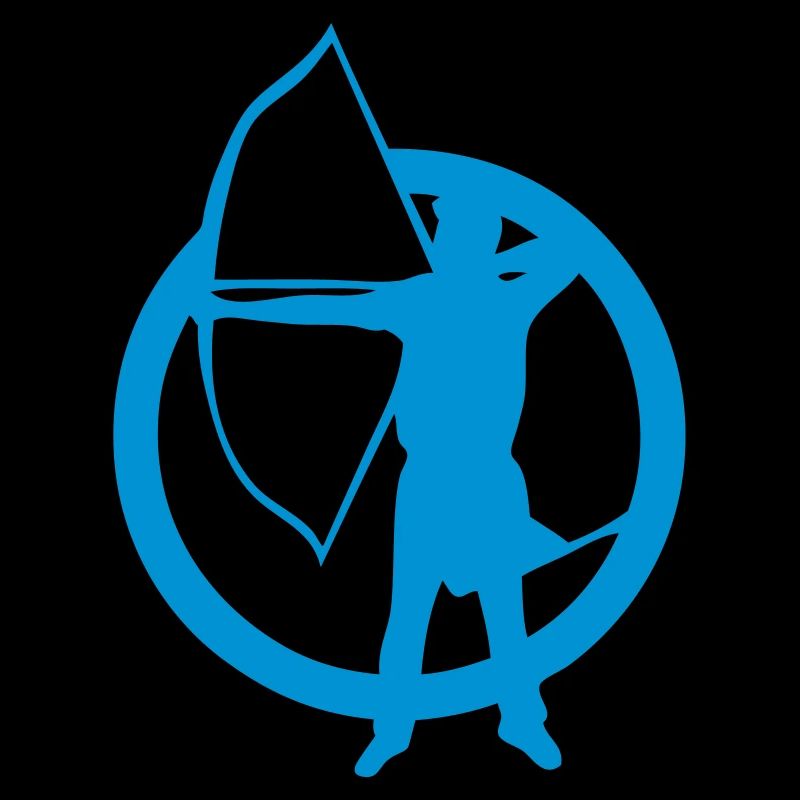 Bogenschießen Bogenschießen Logo Bogenschütze 9