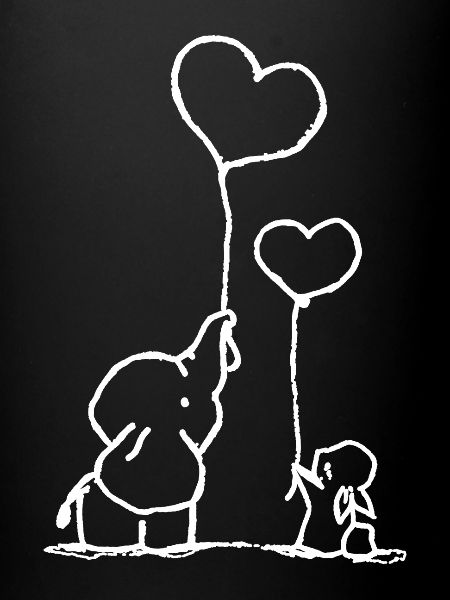 Lapin et éléphant doux