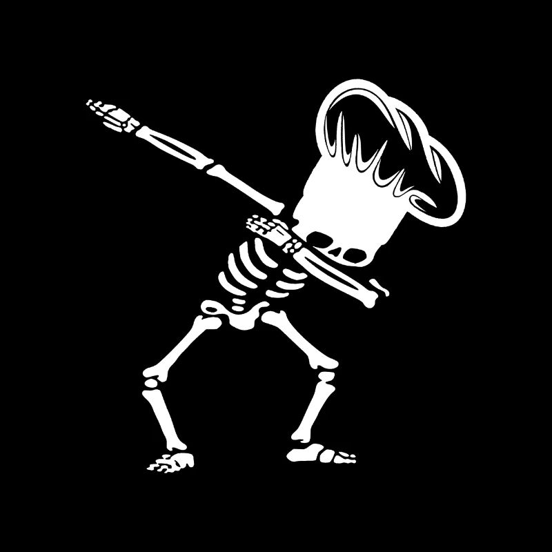 Dabbing Skeleton Cook Bone Gift Idea