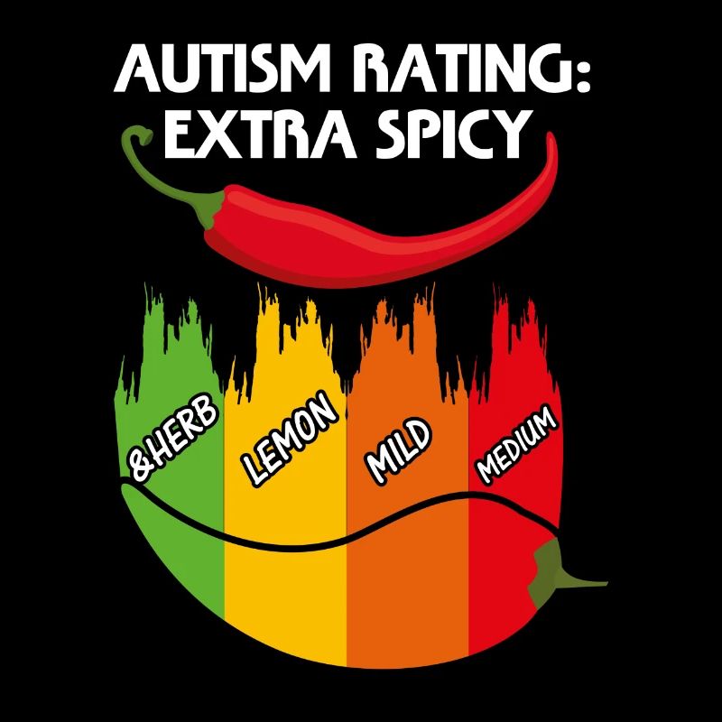 autism rating extra spicy herb lemon mild medium