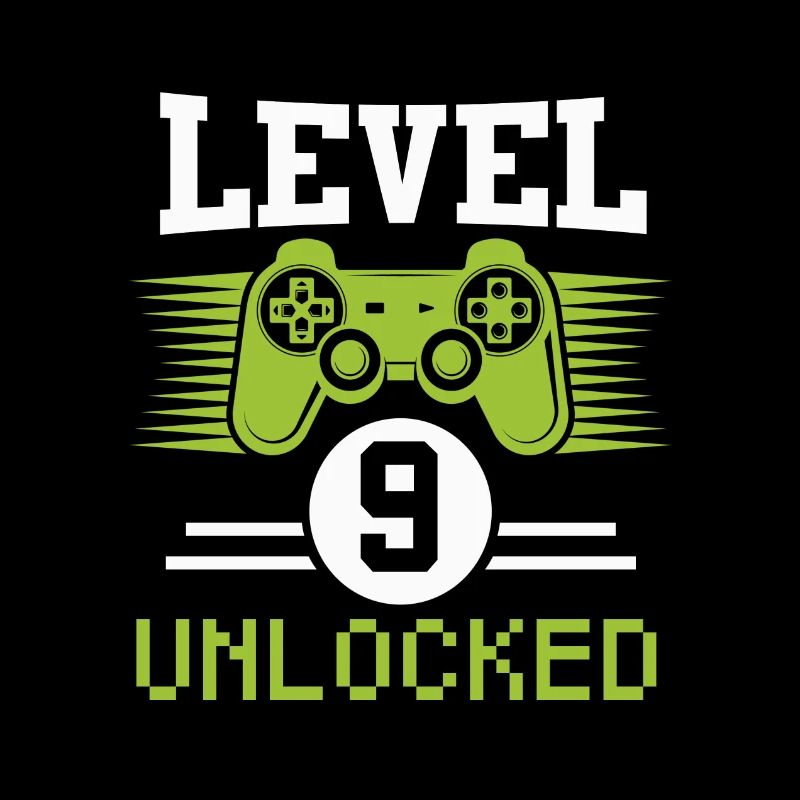 9th Birthday Gaming Gaming Controller Gift