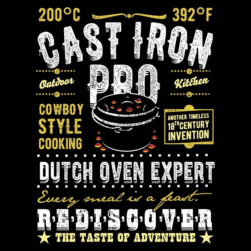 Cast Iron Pro Distressed Look
