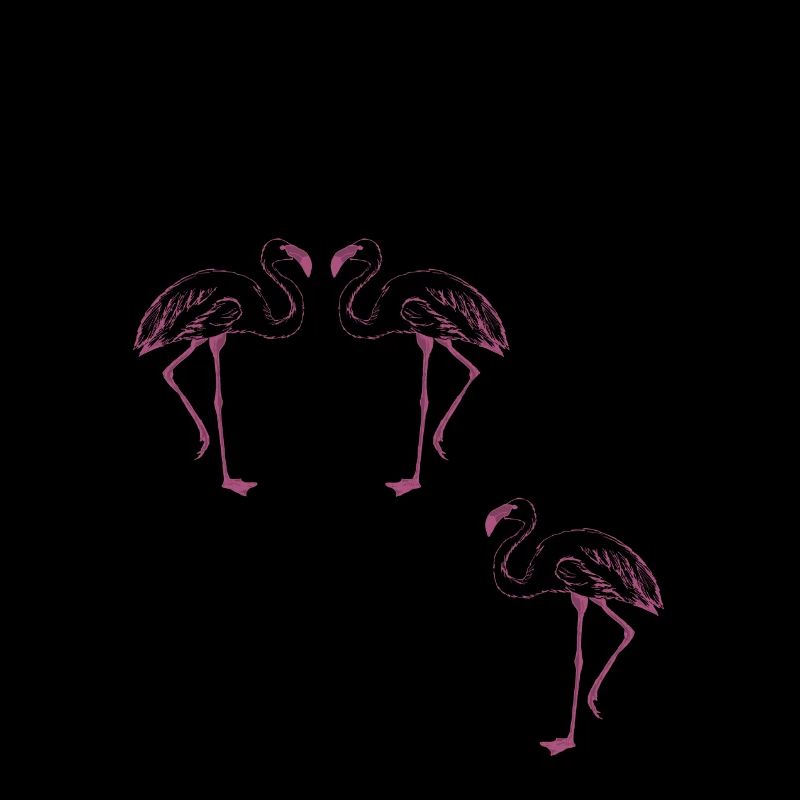 Keiner mag Klugscheisser Spruch Flamingo