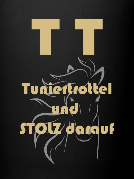 Compétition idiot TT équitation