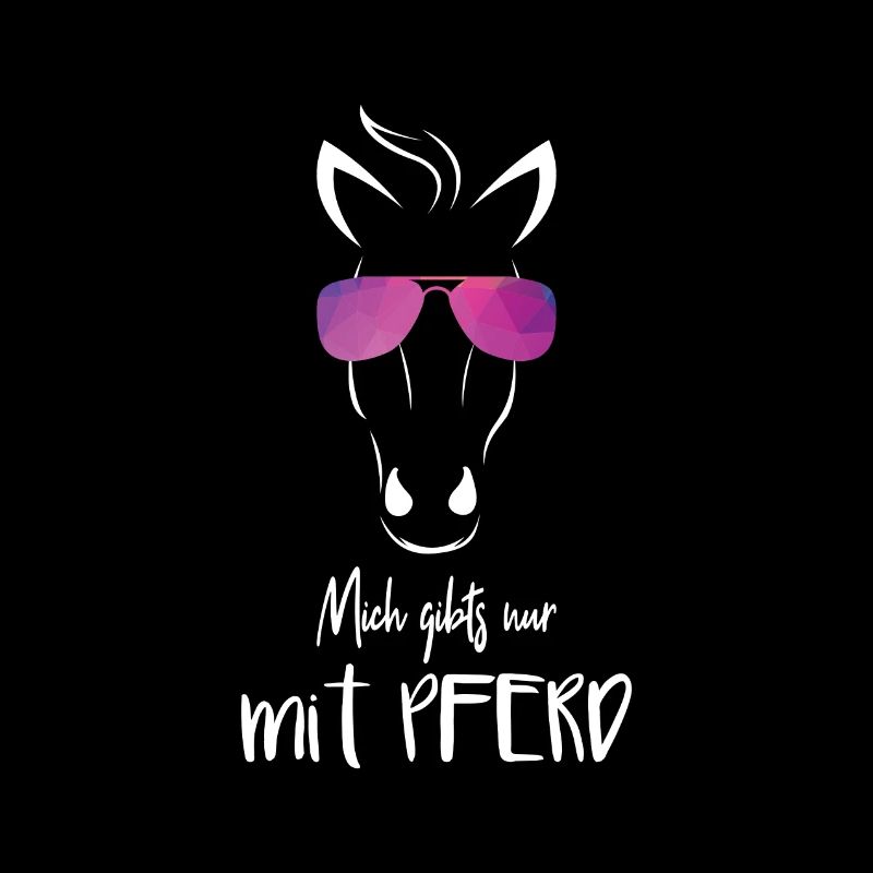 Mich gibts nur mit Pferd