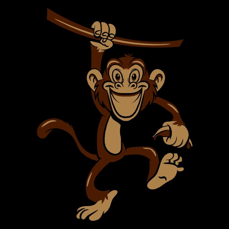 affe Liane banane