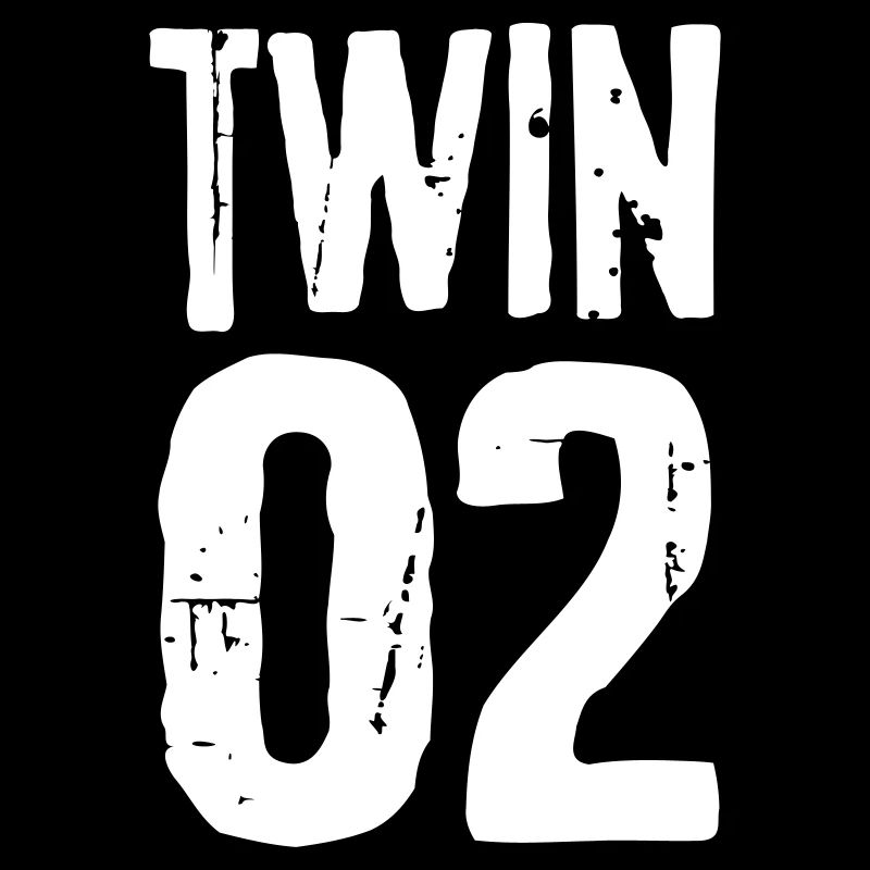 Twin 01 02 Zwillinge Partnerlook Zwilling Geschenk