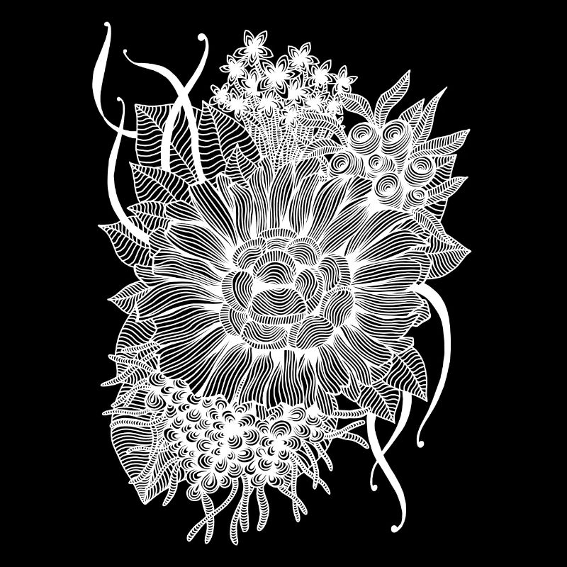 Fleurs | Bouquet de fleurs | Bouquet de fleurs Lignes Art