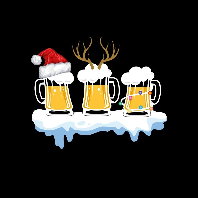 BEER SANTA HAT NOËL