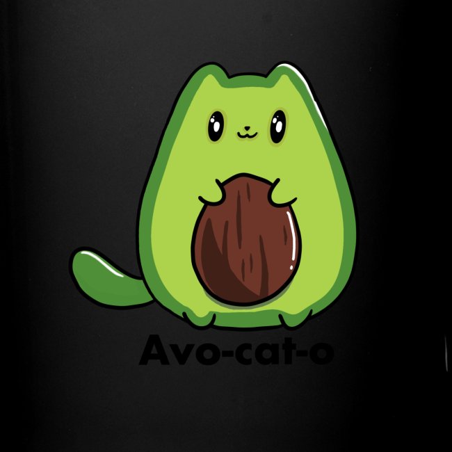 Gatto avocado - Avo - cat - o tutti i motivi