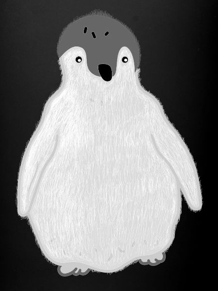 Funny penguin