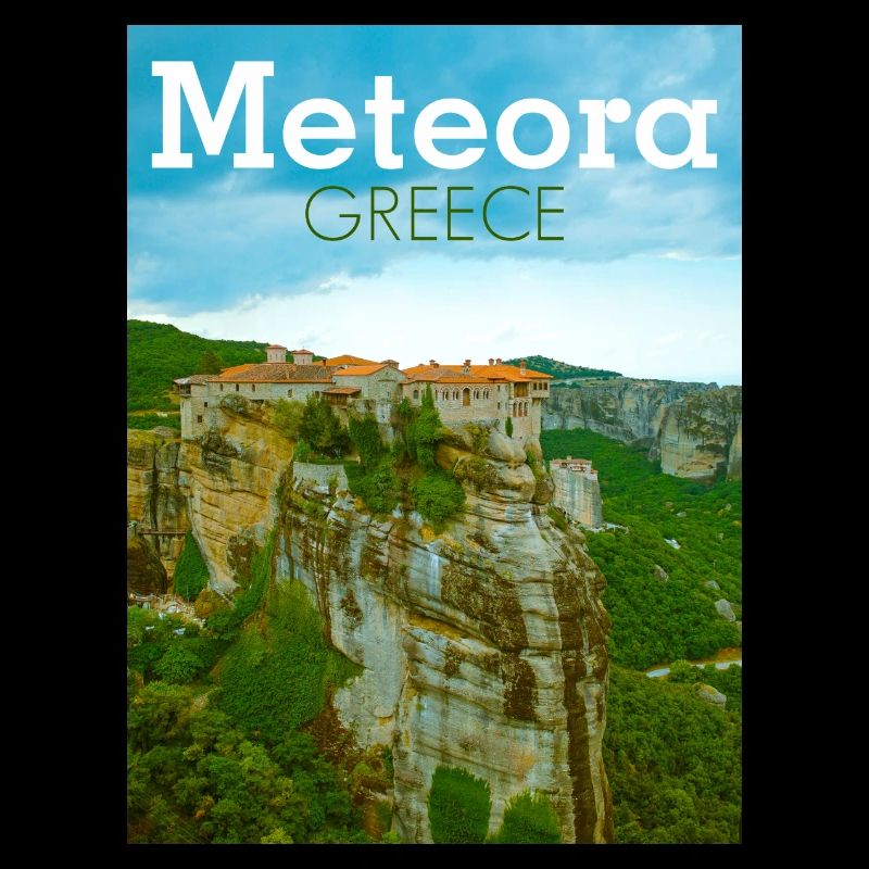 Meteora monastères Grèce