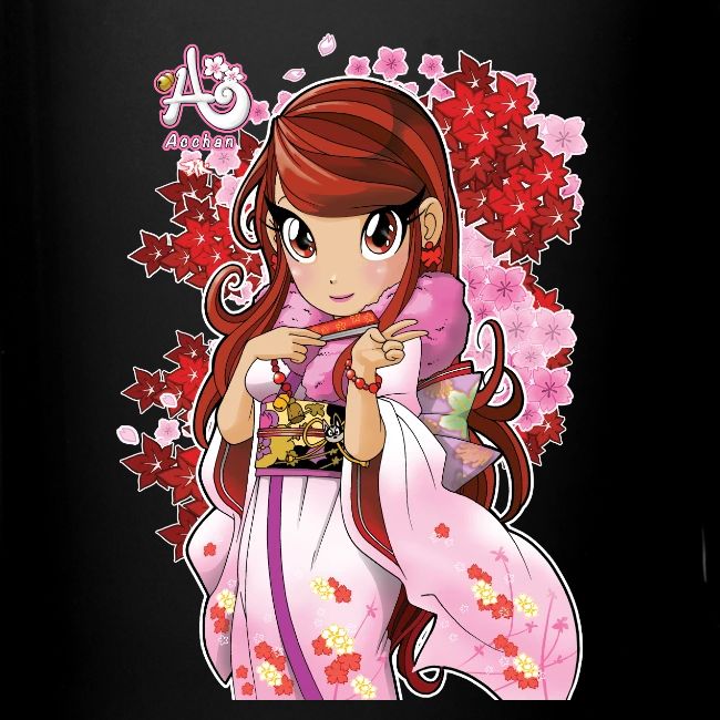 Acchan flowers kimono