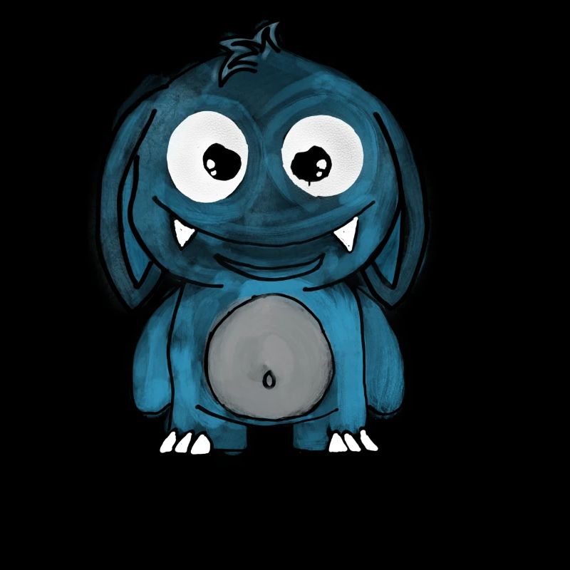 Little Blue Monster