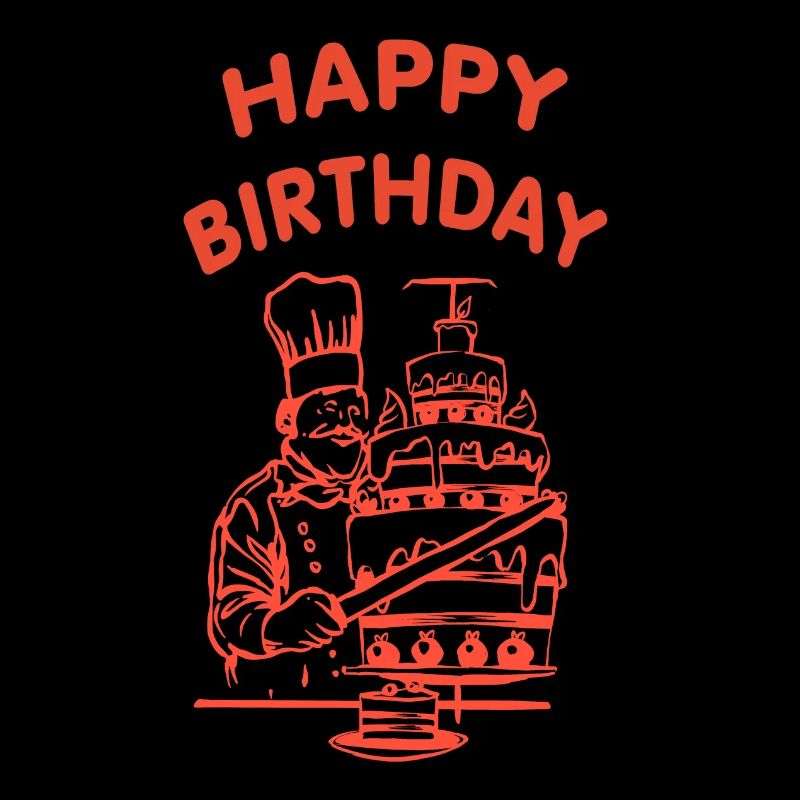Kebab Kebab - Gâteau d’anniversaire avec Joyeux Anniversaire