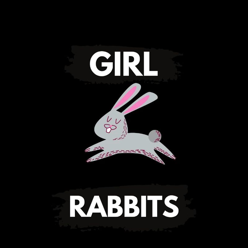 Kaninchen Liebe Rabbit Love Süße Geschenkidee